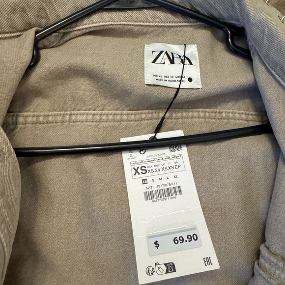 Zara denim jacket - Picture 2 of 3